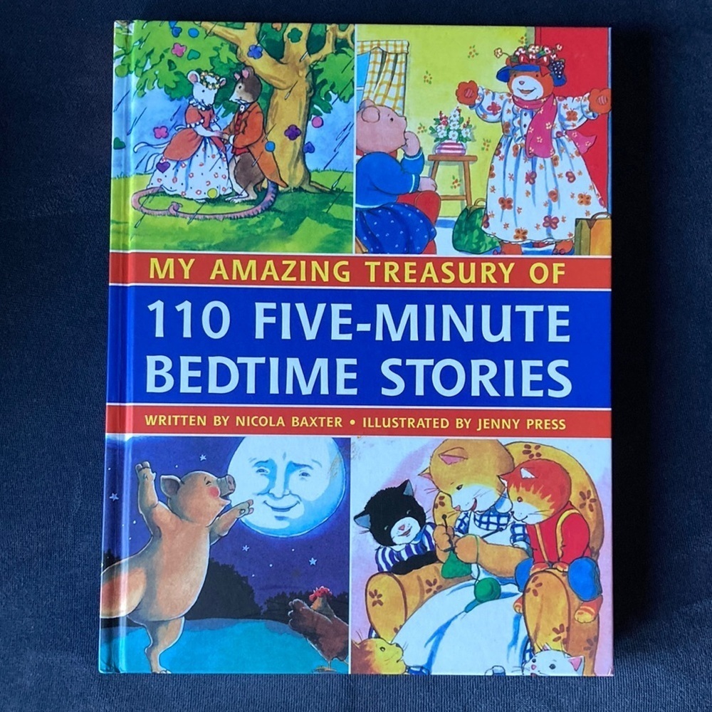 My Amazing Treasury of 110-minute Bedtime Stories by Nicola Baxter
